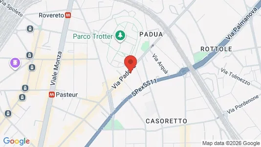 Apartments for rent i Milano Zona 3 - Porta Venezia, Città Studi, Lambrate - kort over placeringen