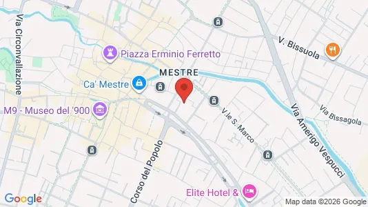 Apartments for rent i Venice - kort over placeringen