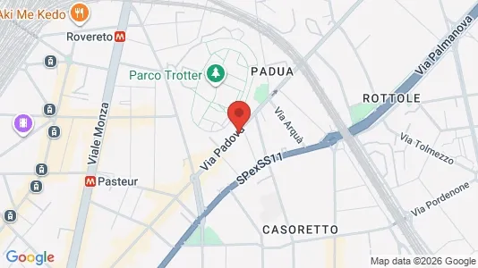 Apartments for rent i Milano Zona 3 - Porta Venezia, Città Studi, Lambrate - kort over placeringen
