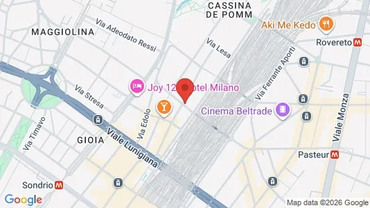 Apartments for rent i Milano Zona 2 - Stazione Centrale, Gorla, Turro, Greco, Crescenzago - kort over placeringen