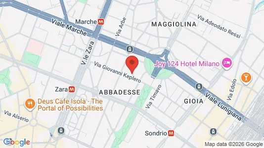 Apartments for rent i Milano Zona 2 - Stazione Centrale, Gorla, Turro, Greco, Crescenzago - kort over placeringen