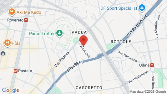 Apartments for rent i Milano Zona 3 - Porta Venezia, Città Studi, Lambrate - kort over placeringen