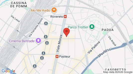 Apartments for rent i Milano Zona 2 - Stazione Centrale, Gorla, Turro, Greco, Crescenzago - kort over placeringen