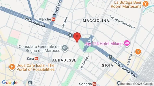 Apartments for rent i Milano Zona 2 - Stazione Centrale, Gorla, Turro, Greco, Crescenzago - kort over placeringen