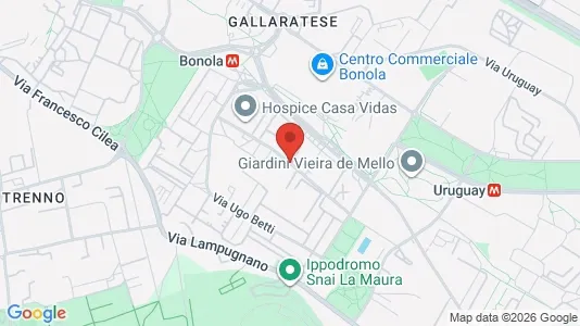 Rooms for rent i Milano Zona 8 - Fiera, Gallaratese, Quarto Oggiaro - kort over placeringen
