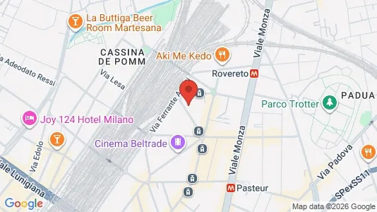 Apartments for rent i Milano Zona 2 - Stazione Centrale, Gorla, Turro, Greco, Crescenzago - kort over placeringen