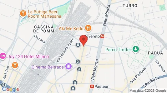 Apartments for rent i Milano Zona 2 - Stazione Centrale, Gorla, Turro, Greco, Crescenzago - kort over placeringen