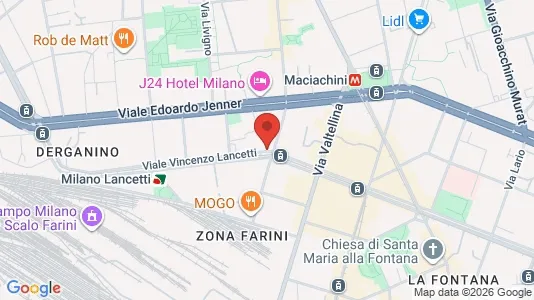 Rooms for rent i Milano Zona 9 - Porta Garibaldi, Niguarda - kort over placeringen