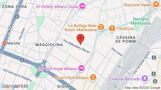 Rooms for rent i Milano Zona 2 - Stazione Centrale, Gorla, Turro, Greco, Crescenzago - kort over placeringen