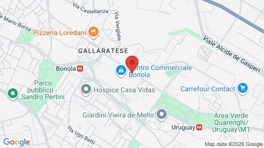 Apartments for rent i Milano Zona 8 - Fiera, Gallaratese, Quarto Oggiaro - kort over placeringen