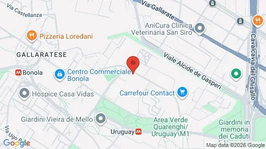 Rooms for rent i Milano Zona 8 - Fiera, Gallaratese, Quarto Oggiaro - kort over placeringen