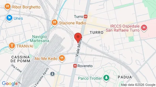 Apartments for rent i Milano Zona 2 - Stazione Centrale, Gorla, Turro, Greco, Crescenzago - kort over placeringen