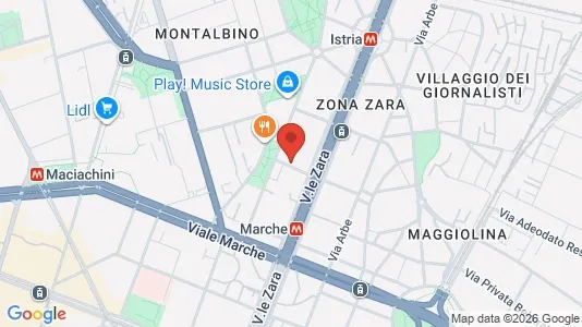 Apartments for rent i Milano Zona 9 - Porta Garibaldi, Niguarda - kort over placeringen