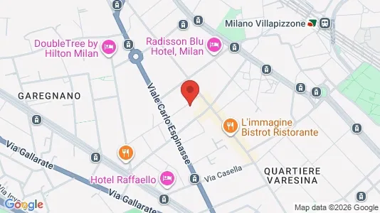 Apartments for rent i Milano Zona 1 - Centro storico - kort over placeringen