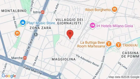 Apartments for rent i Milano Zona 2 - Stazione Centrale, Gorla, Turro, Greco, Crescenzago - kort over placeringen