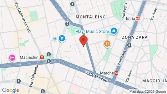 Apartments for rent i Milano Zona 9 - Porta Garibaldi, Niguarda - kort over placeringen