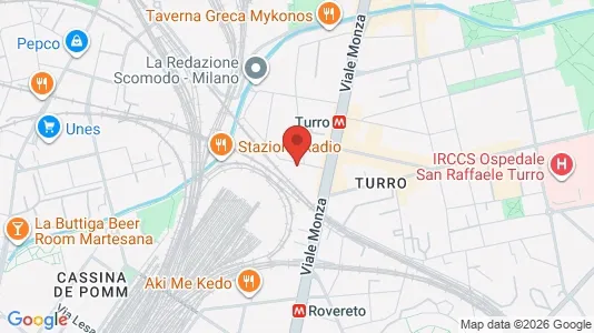 Apartments for rent i Milano Zona 2 - Stazione Centrale, Gorla, Turro, Greco, Crescenzago - kort over placeringen