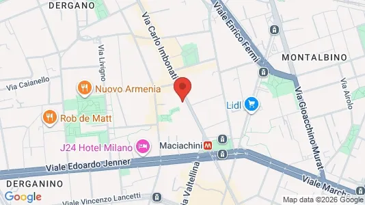 Apartments for rent i Milano Zona 9 - Porta Garibaldi, Niguarda - kort over placeringen