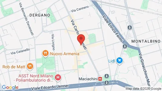 Rooms for rent i Milano Zona 9 - Porta Garibaldi, Niguarda - kort over placeringen