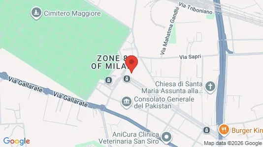 Apartments for rent i Milano Zona 8 - Fiera, Gallaratese, Quarto Oggiaro - kort over placeringen