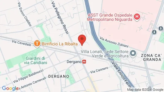 Apartments for rent i Milano Zona 9 - Porta Garibaldi, Niguarda - kort over placeringen