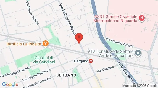 Apartments for rent i Milano Zona 9 - Porta Garibaldi, Niguarda - kort over placeringen