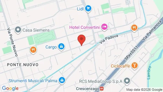 Apartments for rent i Milano Zona 2 - Stazione Centrale, Gorla, Turro, Greco, Crescenzago - kort over placeringen