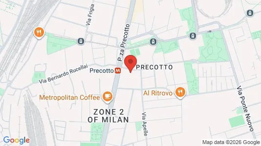 Apartments for rent i Milano Zona 2 - Stazione Centrale, Gorla, Turro, Greco, Crescenzago - kort over placeringen