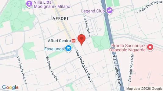 Rooms for rent i Milano Zona 9 - Porta Garibaldi, Niguarda - kort over placeringen