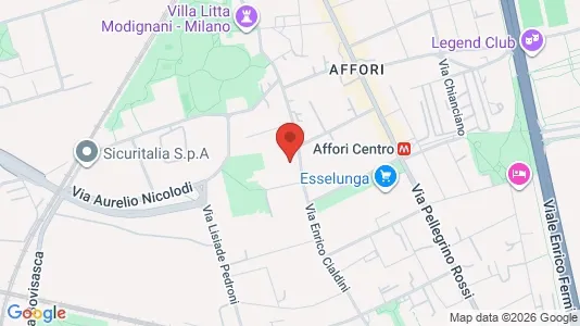 Apartments for rent i Milano Zona 1 - Centro storico - kort over placeringen