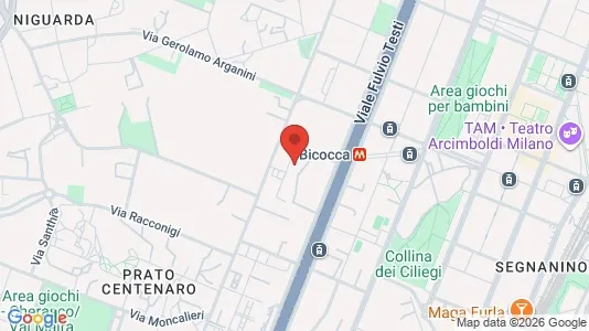 Apartments for rent i Milano Zona 9 - Porta Garibaldi, Niguarda - kort over placeringen