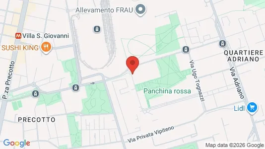 Rooms for rent i Milano Zona 2 - Stazione Centrale, Gorla, Turro, Greco, Crescenzago - kort over placeringen