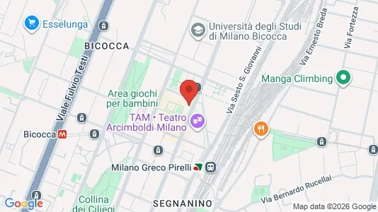 Apartments for rent i Milano Zona 2 - Stazione Centrale, Gorla, Turro, Greco, Crescenzago - kort over placeringen