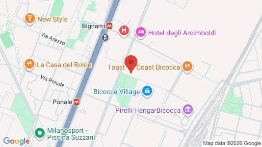 Apartments for rent i Milano Zona 2 - Stazione Centrale, Gorla, Turro, Greco, Crescenzago - kort over placeringen