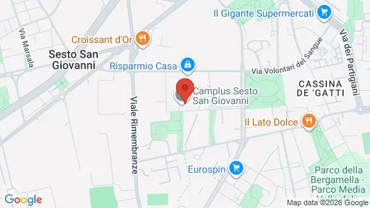 Apartments for rent i Sesto San Giovanni - kort over placeringen