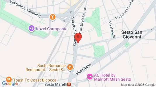 Apartments for rent i Sesto San Giovanni - kort over placeringen
