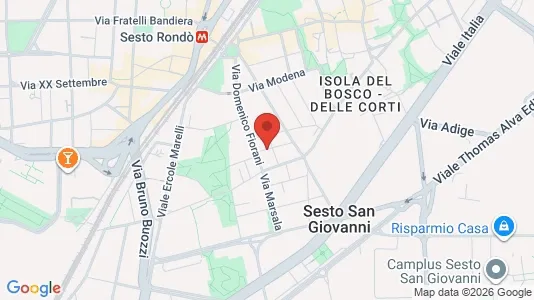 Apartments for rent i Sesto San Giovanni - kort over placeringen