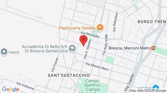 Apartments for rent i Brescia - kort over placeringen