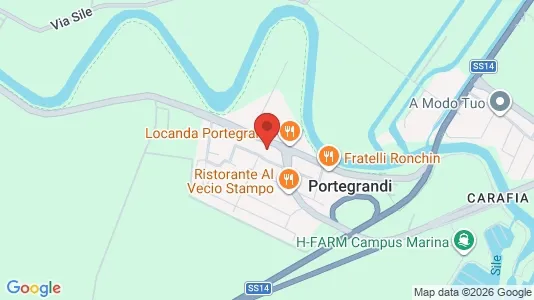 Apartments for rent i Annone Veneto - kort over placeringen