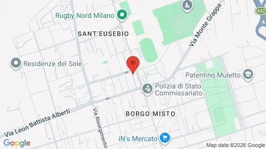 Apartments for rent i Cinisello Balsamo - kort over placeringen