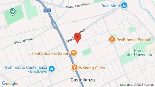 Apartments for rent i Castellanza - kort over placeringen