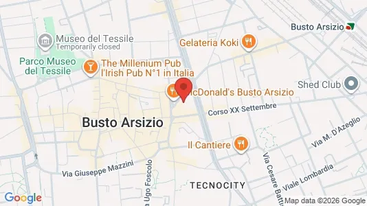 Apartments for rent i Busto Arsizio - kort over placeringen