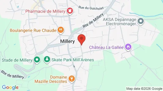 Apartments for rent i Avignon - kort over placeringen