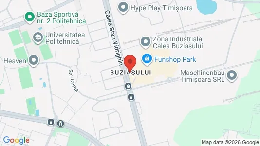 Apartments for rent i Timişoara - kort over placeringen