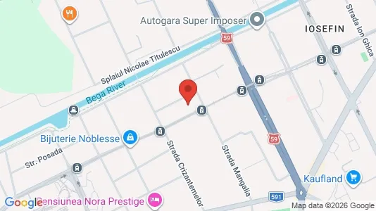 Apartments for rent i Timişoara - kort over placeringen