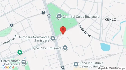 Apartments for rent i Timişoara - kort over placeringen