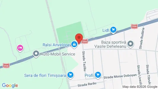 Apartments for rent i Timişoara - kort over placeringen