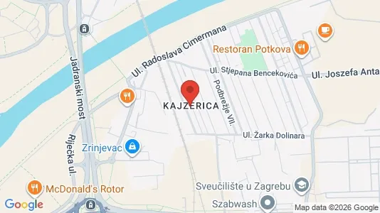 Apartments for rent i Sljeme (Medvednica-Tomislavac) - kort over placeringen