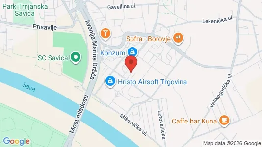 Apartments for rent i Sljeme (Medvednica-Tomislavac) - kort over placeringen