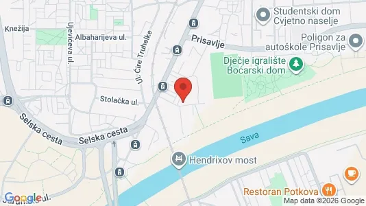 Apartments for rent i Sljeme (Medvednica-Tomislavac) - kort over placeringen